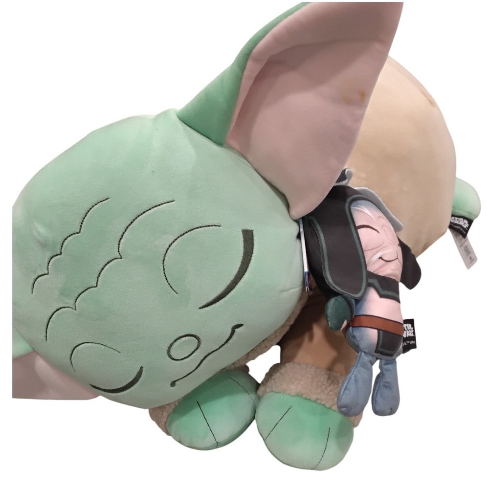Mattel Star Wars The Mandalorian Grogu and Minch Plush‎ Baby Yoda JKN46 New